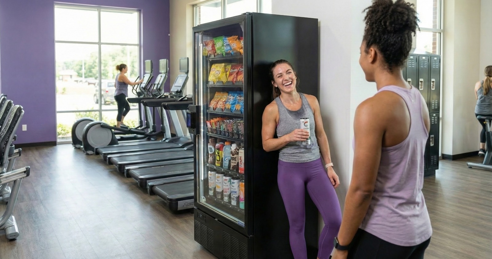 Gym Fitness Center Vending